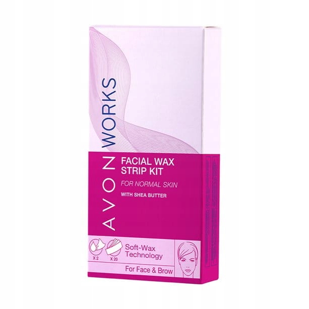 AVON ZESTAW PLASTRÓW DO DEPILACJI TWARZY 12224509492 oficjalne
