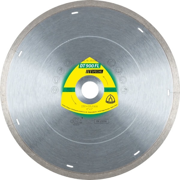 KLINGSPOR TARCZA DIAMENTOWA PEŁNA 250mm x 2,0mm x