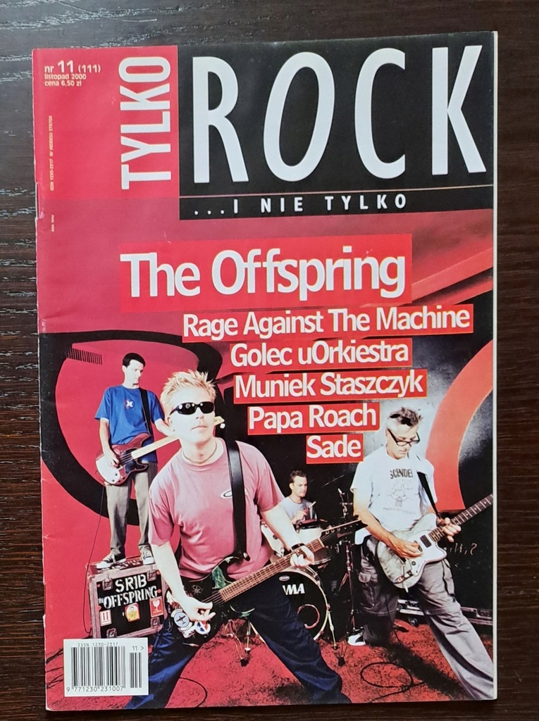 TYLKO ROCK - 11/2000 THE OFFSPRING. RAGE AGSINST THE MACHINE. MUNIEK