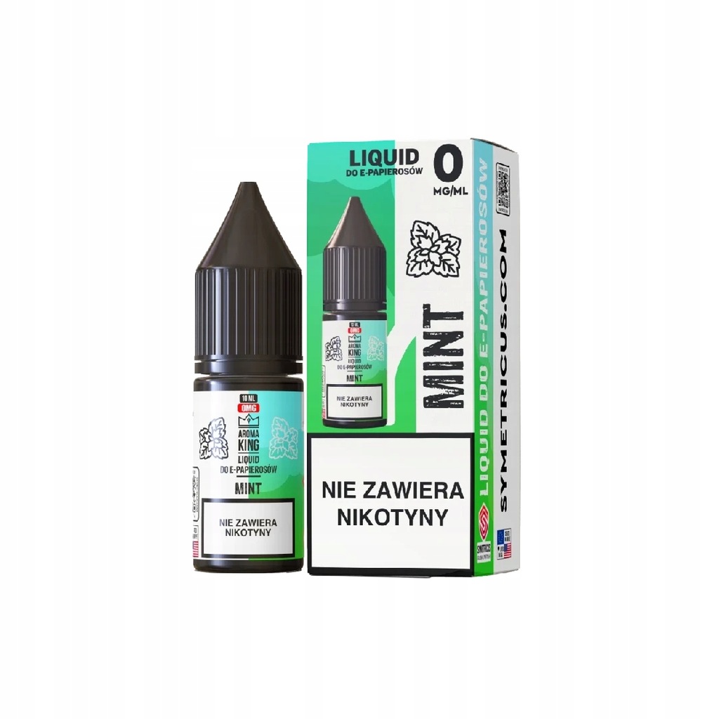 Liquid Aroma King 0 mg Mint 10 ml