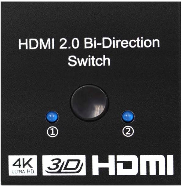 Купить HDMI-переключатель 2x1, разветвитель 4Kx2K, Full HD: отзывы, фото, характеристики в интерне-магазине Aredi.ru