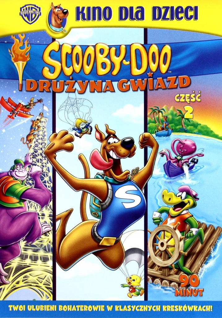 Film Scooby-Doo i drużyna gwiazd Część 2 dvd nowa