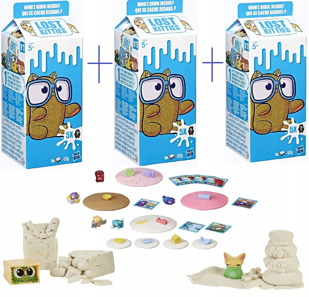Hasbro Lost Kitties e4458 5 котиков