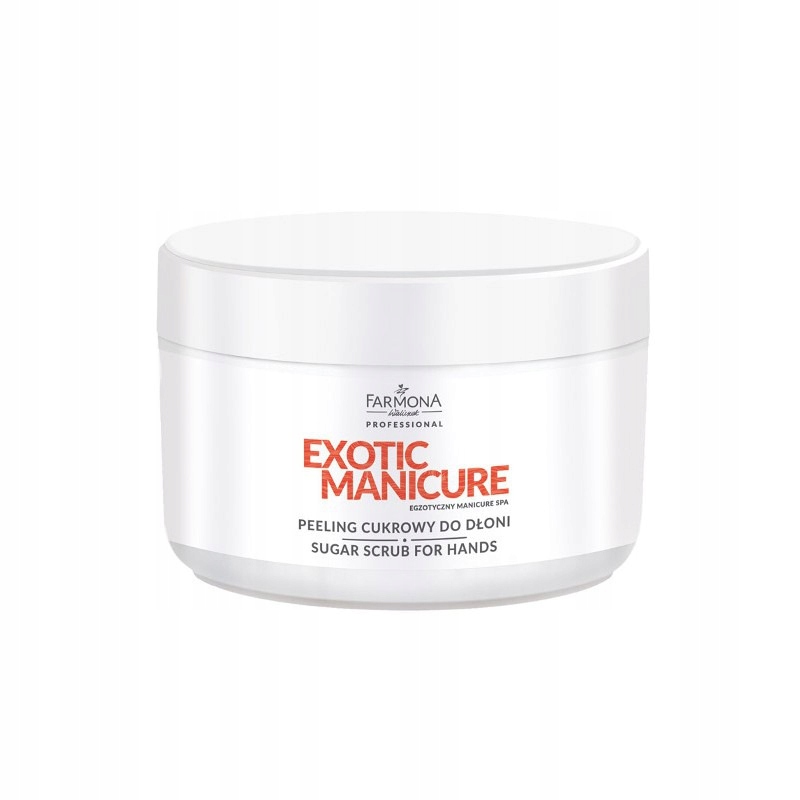 Farmona Professional Exotic Manicure cukrowy peeling do dłoni 300g P1