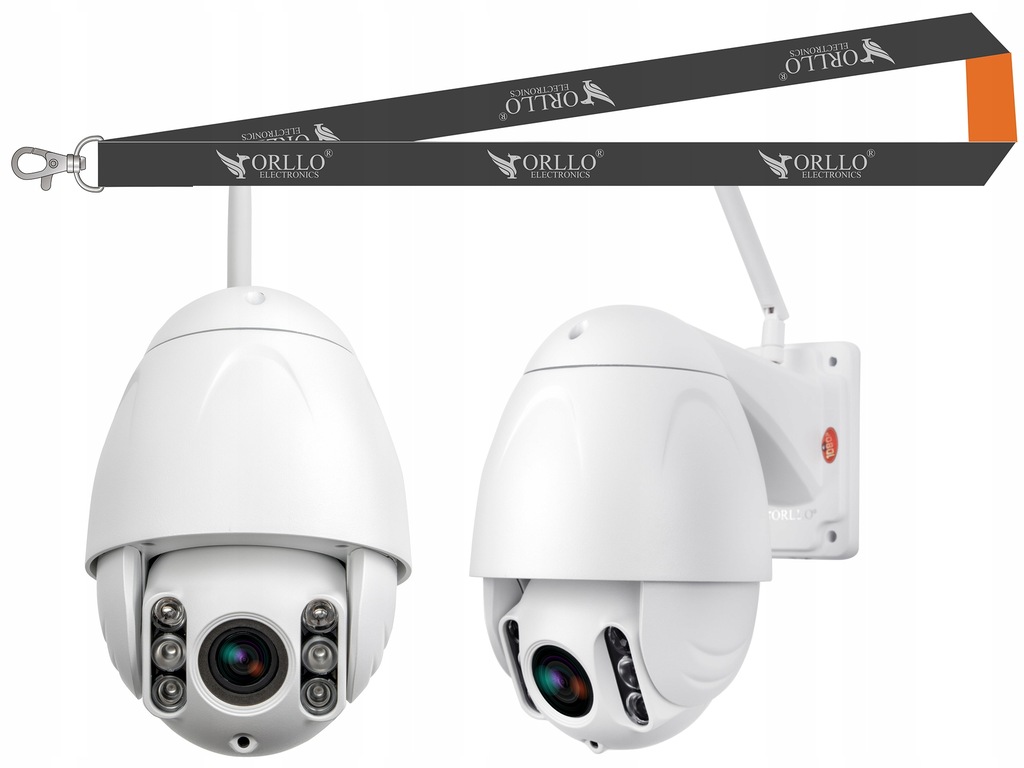 KAMERA IP OBROTOWA WIFI F HD ZOOM NOC ALARM ORLLO