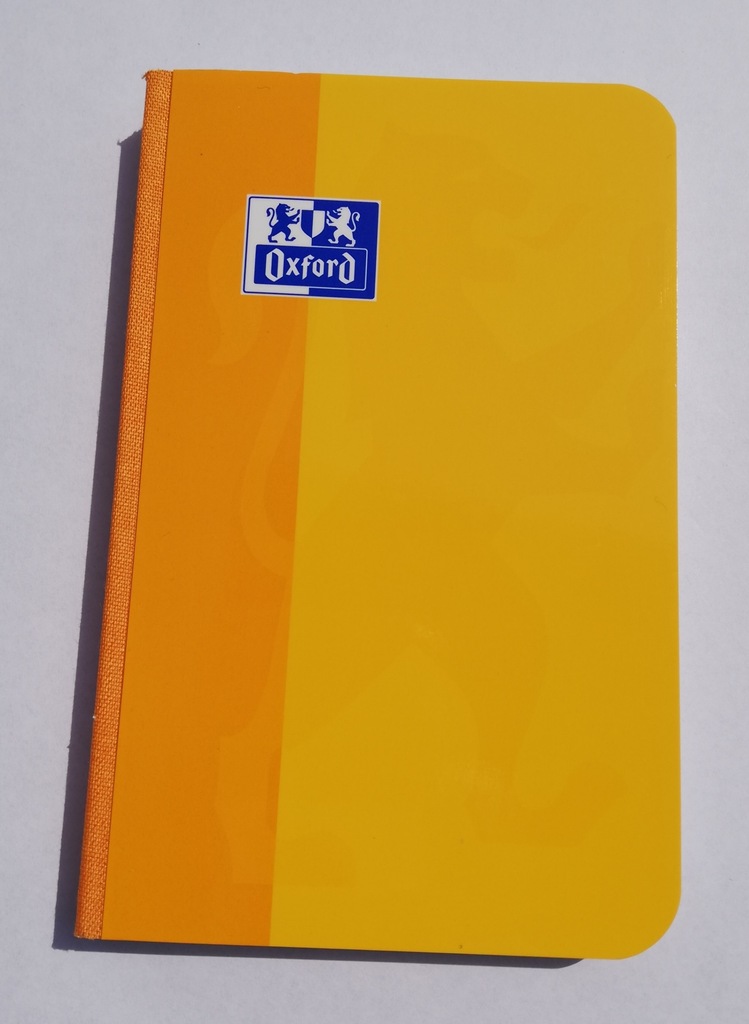 Brulion Oxford 90x140 96k kratka 287414 żółty