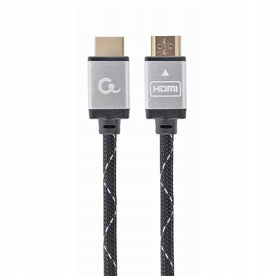 Kabel GEMBIRD Seria Select Plus CCB-HDMIL-1M (HDMI M - HDMI M; 1m; kolor cz