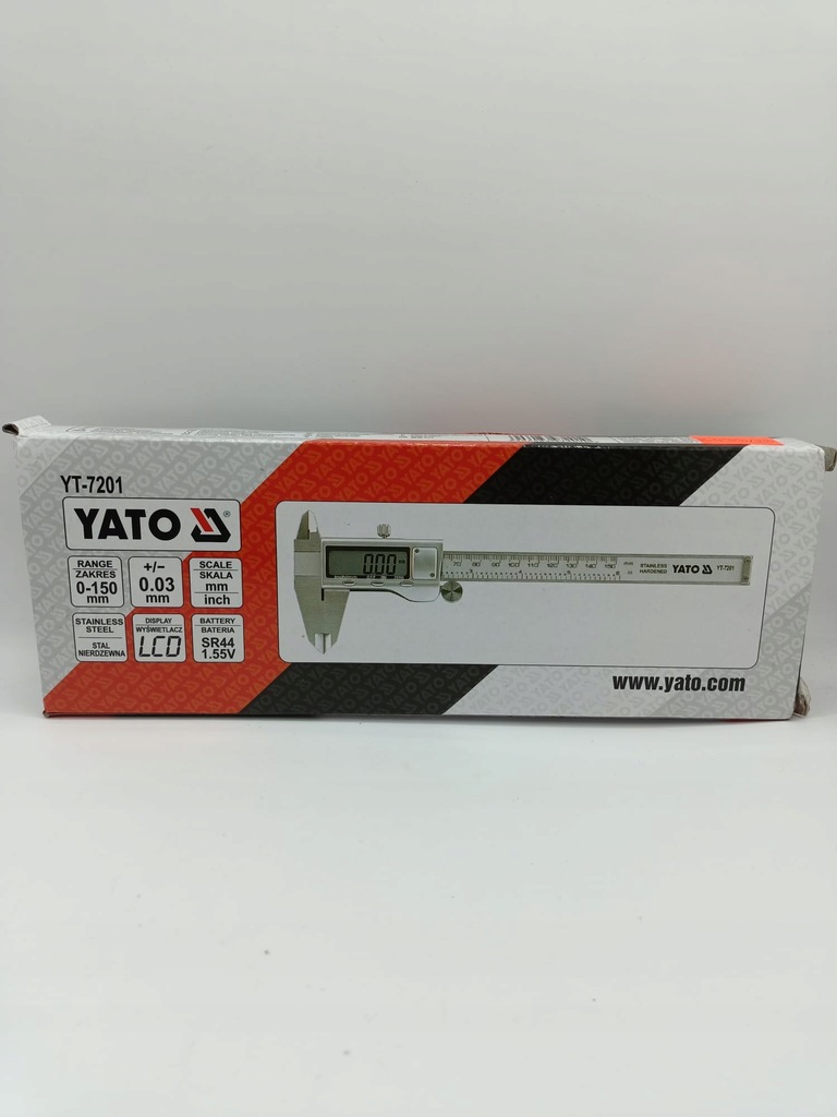 Suwmiarka elektroniczna Yato 150 mm K499/23