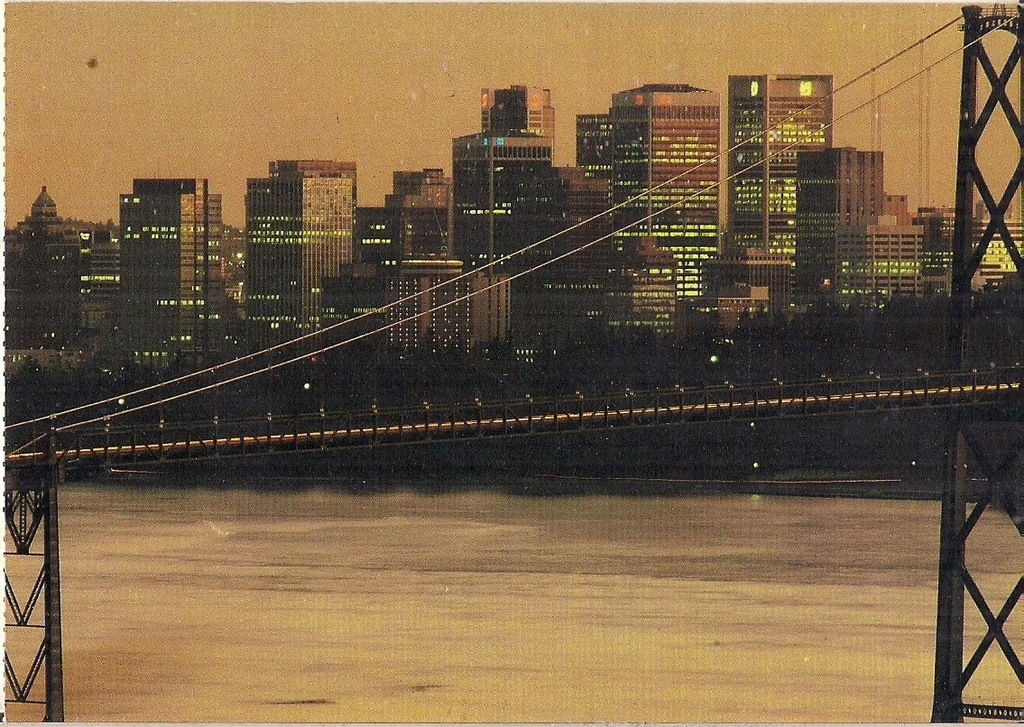 pocztówka VANCOUVER Most wiszący KANADA