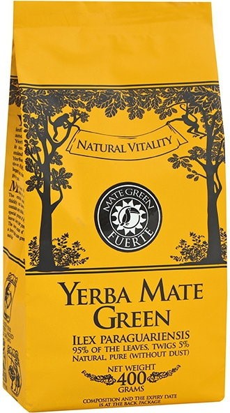 Oranżada Herbata Yerba Mate Green Fuerte 400G