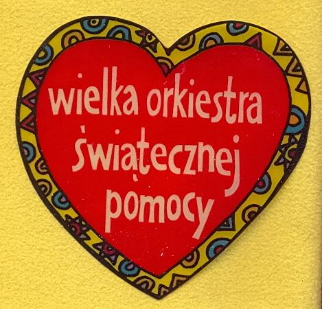 Naklejki WOŚP,