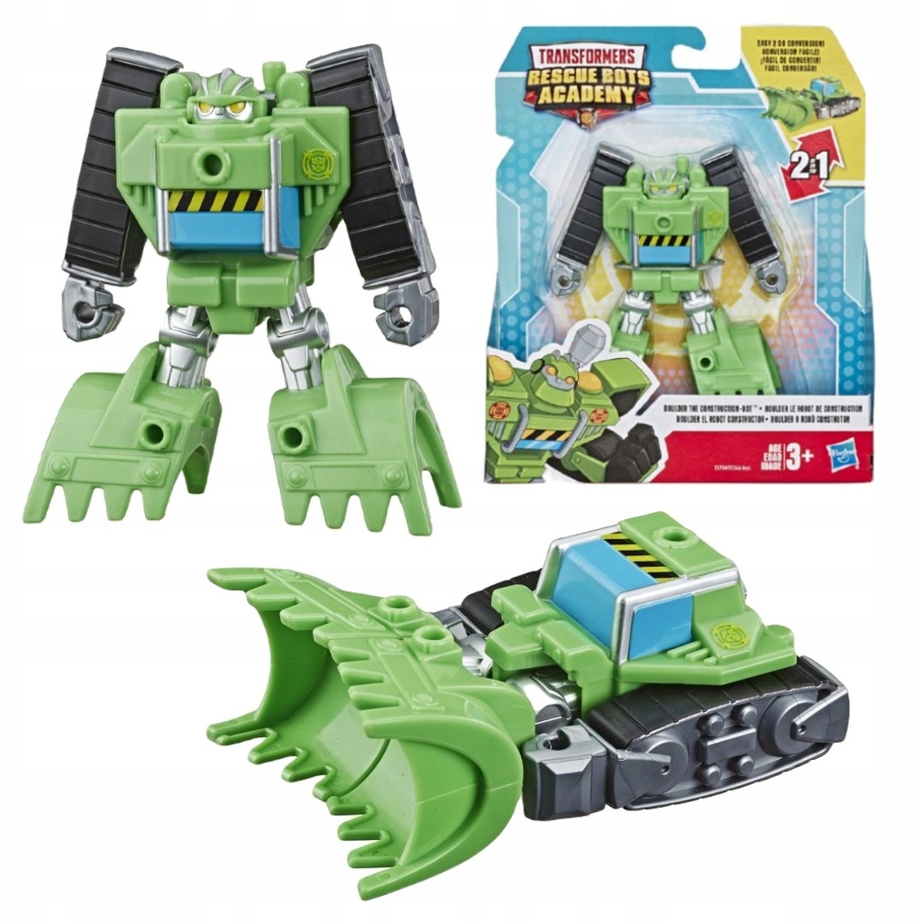 TRANSFORMERS RESCUE BOTS ACADEMY BOULDER E57 12 CM 12110833171 - Main Image