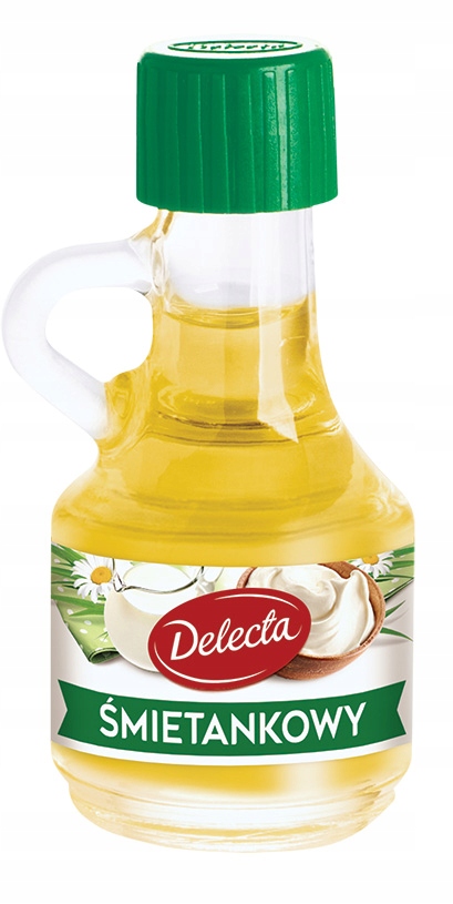 Delecta Aromat śmietankowy ciast 9ml na 2kg ciasta