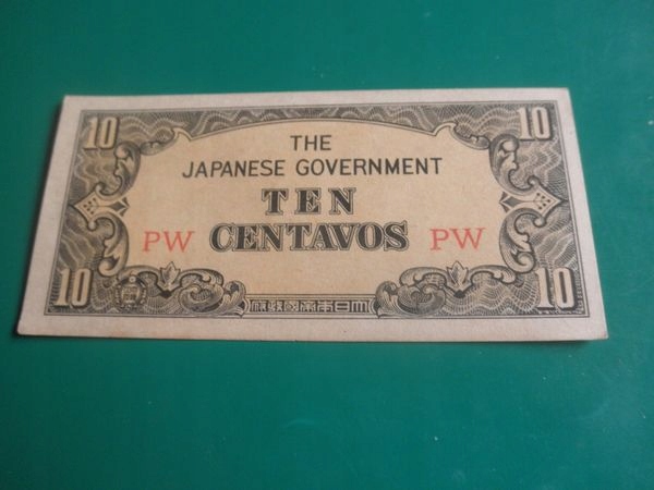 Filipiny - Japońska okupacja 10 centavos