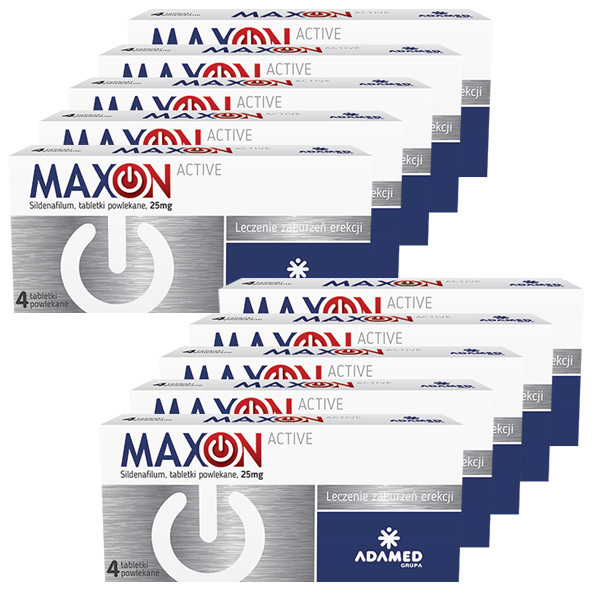 MAXON ACTIVE 40 tabl. sildenafil erekcja potencja