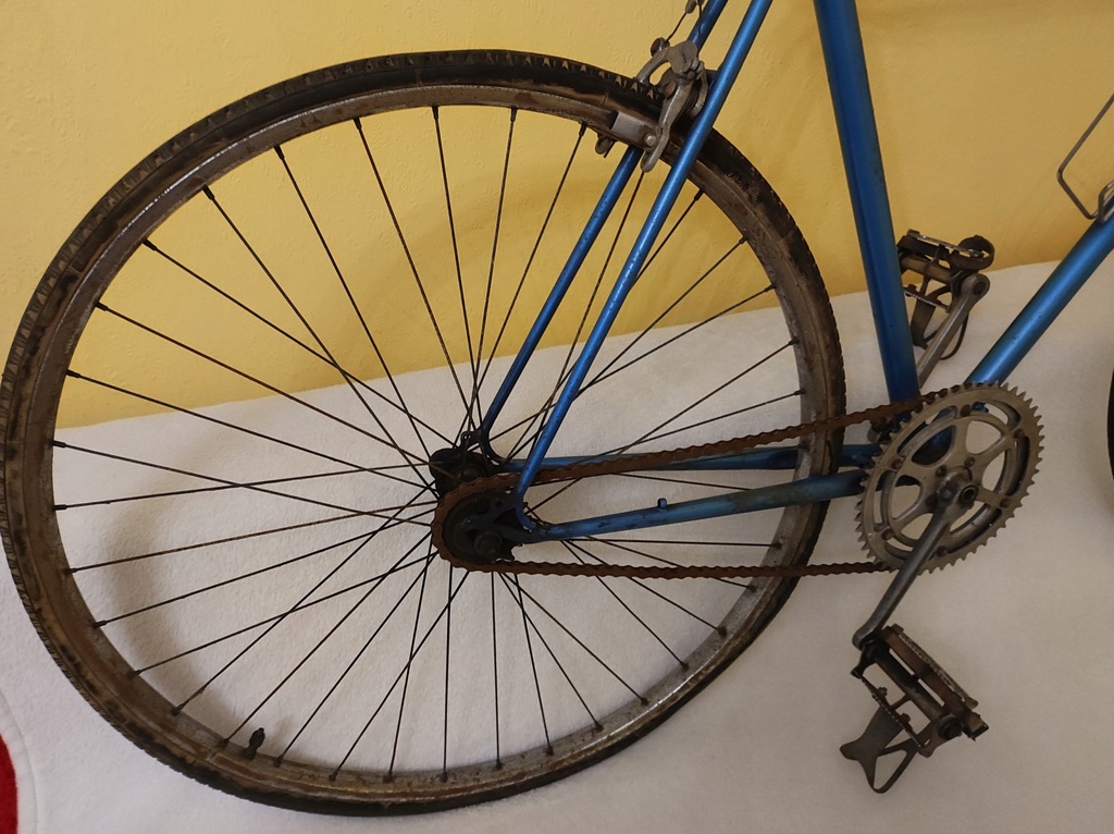 Kultowy Rower Szosowy Romet Jaguar do renowacji 11745359900