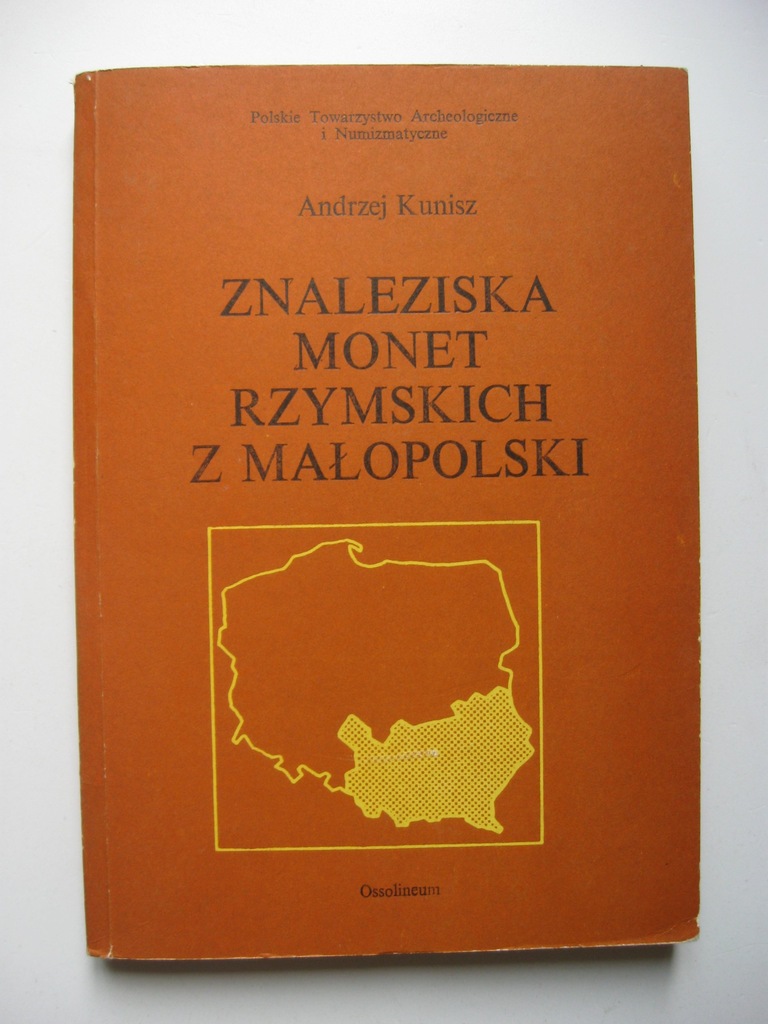 Znaleziska monet rzymskich Małopolska KUNISZ