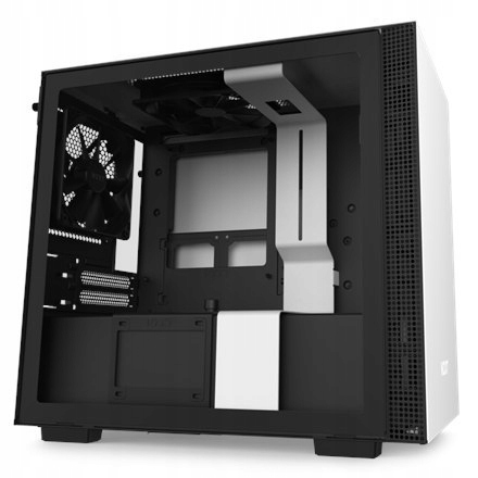 NZXT NZXT H210 Side window, White/Black, Mini ITX,