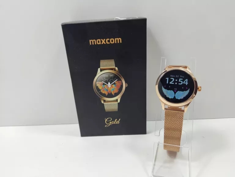 SMARTWATCH MAXCOM FW42 GOLD ZŁOTY