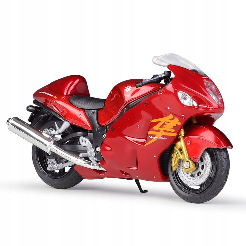 Motocykl Suzuki GSX1300R Hayabusa red 1/18 Welly