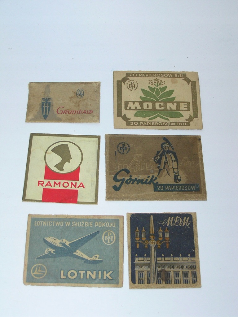 TEKTURKI PAPIEROSY MOCNE, GÓRNIK I INNE