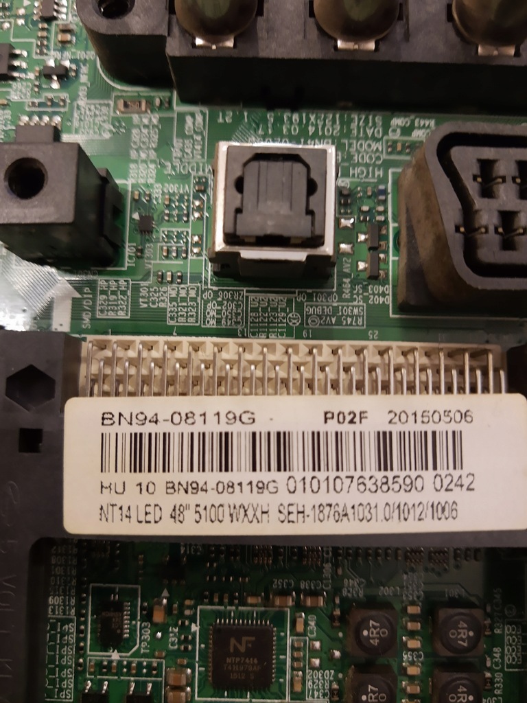 PŁYTA GŁÓWNA BN94-08119G Z TV SAMSUNG UE48J5100
