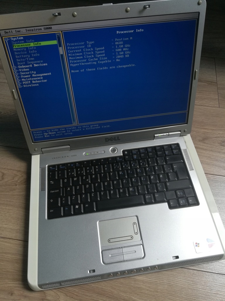 Laptop Dell Inspiron 6000 BCM