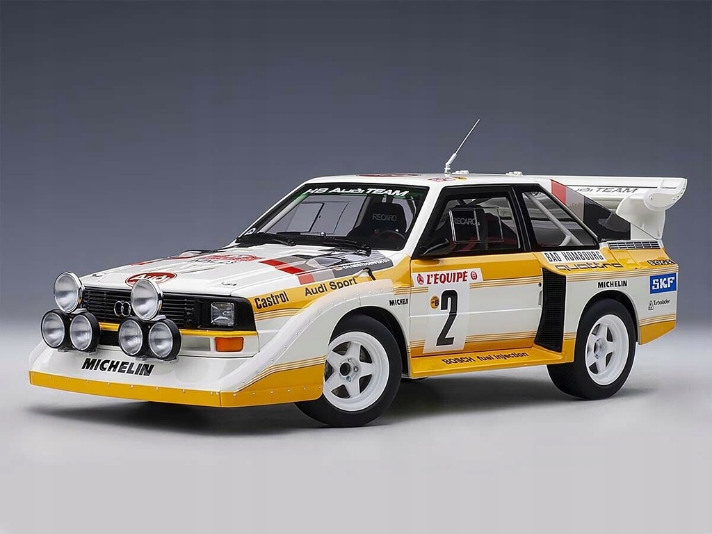 Audi Sport Quattro S1 #2 Monte Carlo AUTOart 1:18