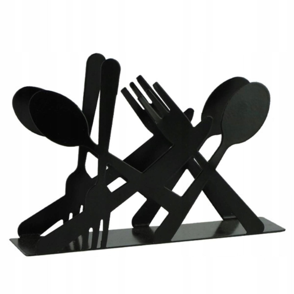 SERWETNIK METALOWY STOJAK NA SERWETKI PRAKTYCZNY NOWOCZESNY UNIWERSALNY