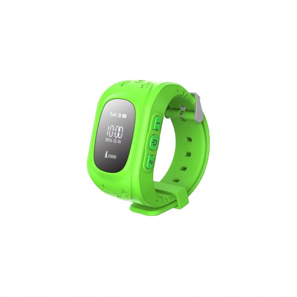 Zegarek dla dzieci z lokalizatorem GPS - Zielony