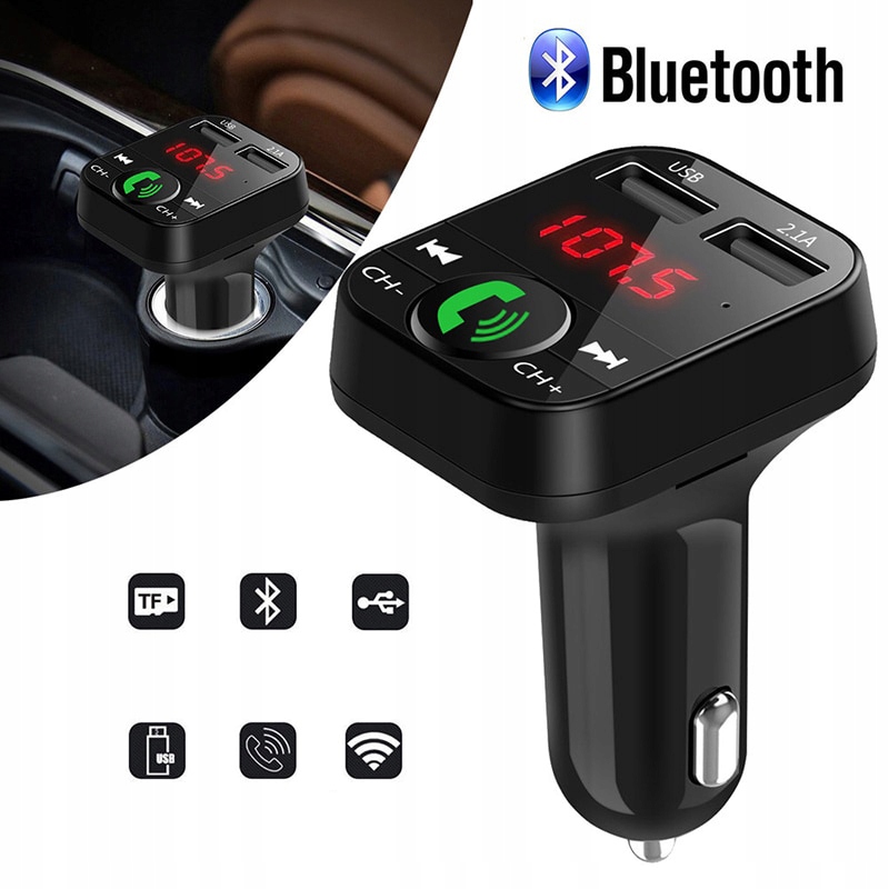 Купить Bluetooth FM-передатчик 2xUSB MP3 SD ЖК-зарядное устройство: отзывы, фото, характеристики в интерне-магазине Aredi.ru