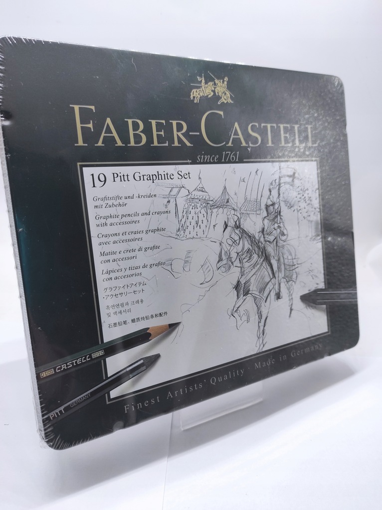 Zestaw ołówków i grafitów Faber-Castell 19 szt.