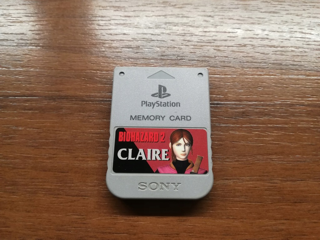 KARTA PS1 # BIOHAZARD 2 # RESIDENT EVIL 2 # CLAIRE