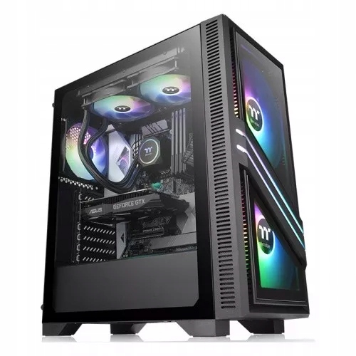 Thermaltake Obudowa - Versa T35 RGB Tempered Glass