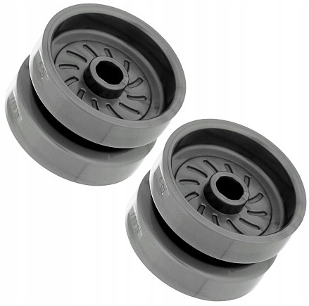 61083a LEGO 18976 6102594 6327096 - koło 18mm otwór na oś srebrny flat 2szt