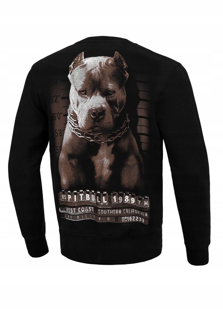 Męska Bluza Pit Bull West Coast Bez Kaptura Mugshot