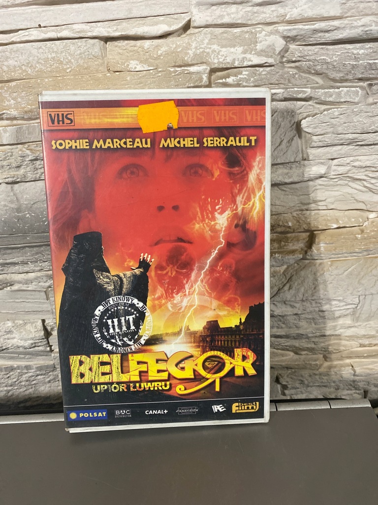 Belfegor Upiór Luwru VHS