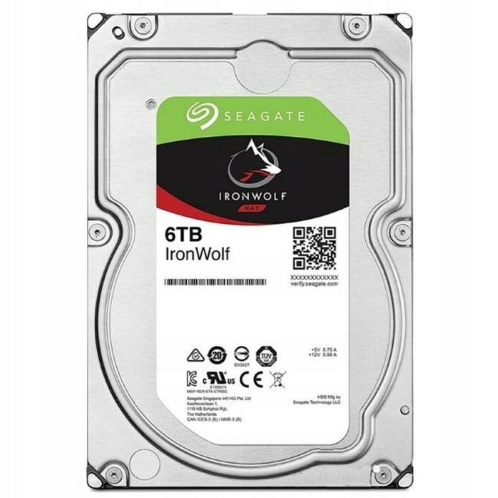 Dysk Twardy Seagate ST6000VN001 6 TB HDD 6 TB 3