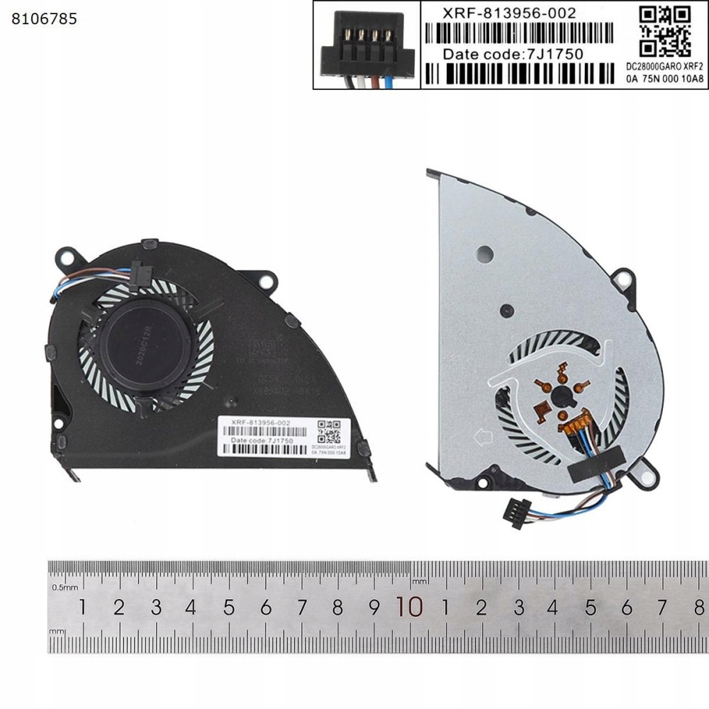 Chłodzący wentylator HP Pavilion 14-ce1005tx