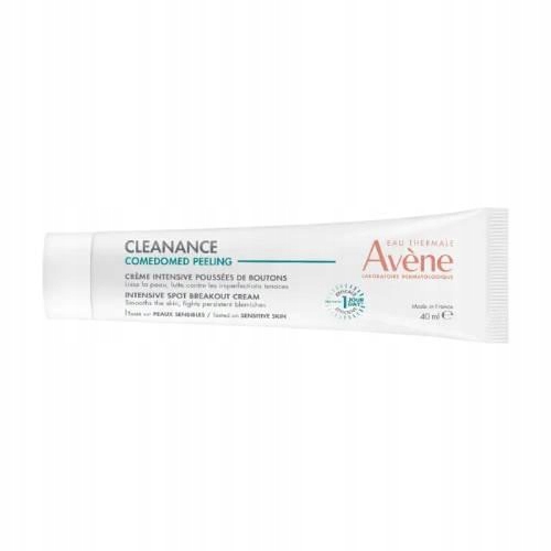 AVENE Cleanance Comedomed Peeling, Intensywny krem na wypryski 40ml