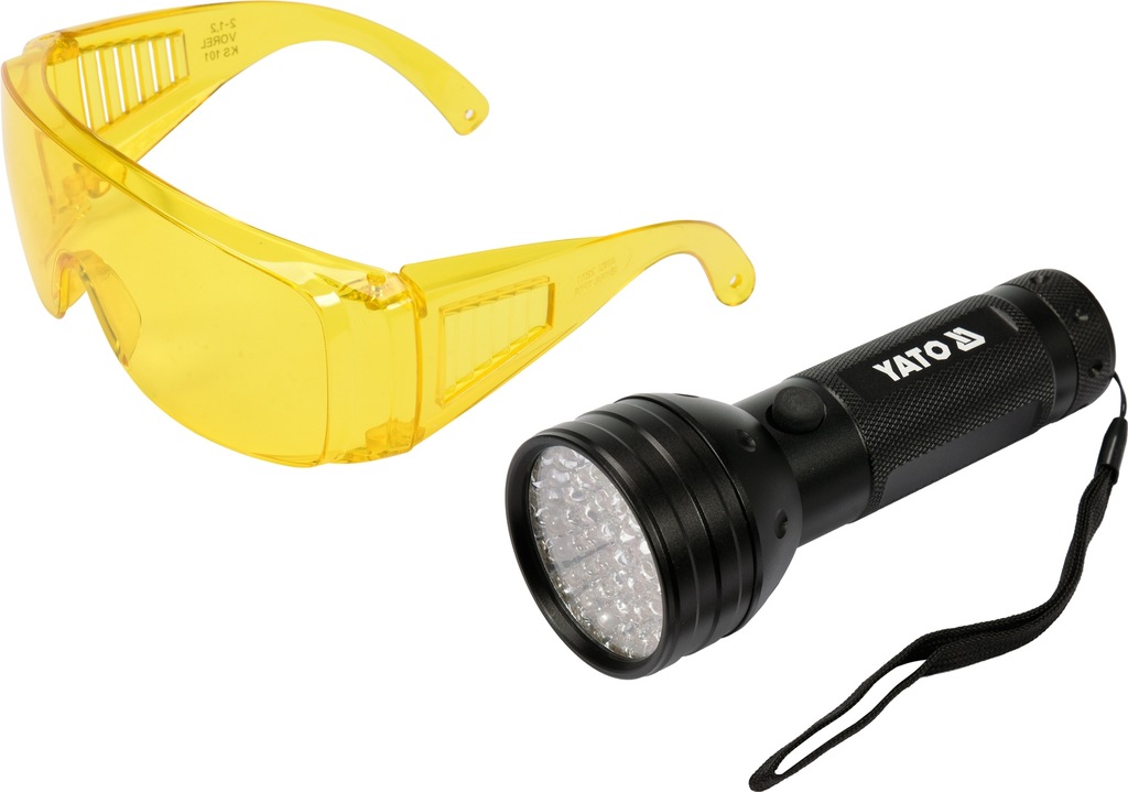 Zestaw latarka LED i okulary Yato YT08581, YT-0858