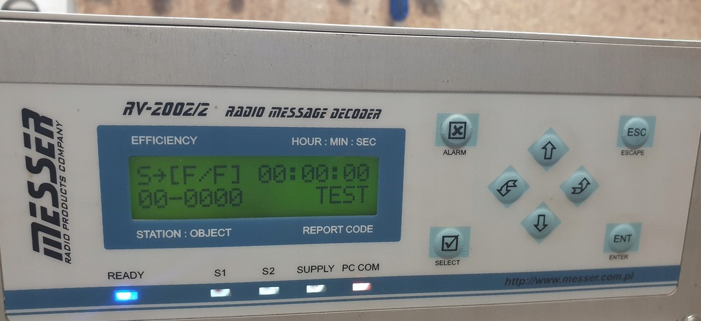 Dekoder sygnałów systemu Messer UNR-1/VHF