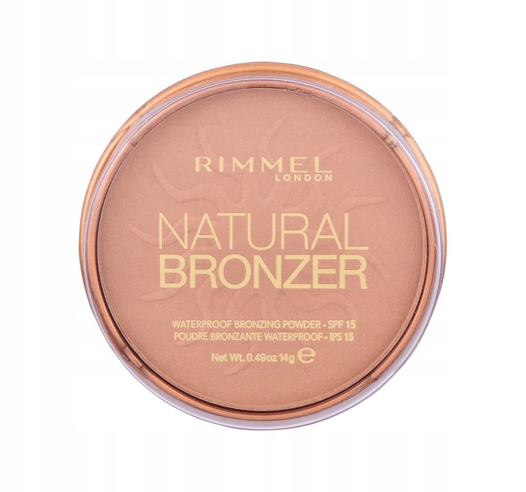 Rimmel London 022 Sun Bronze Natural Bronzer SPF15 13365301574