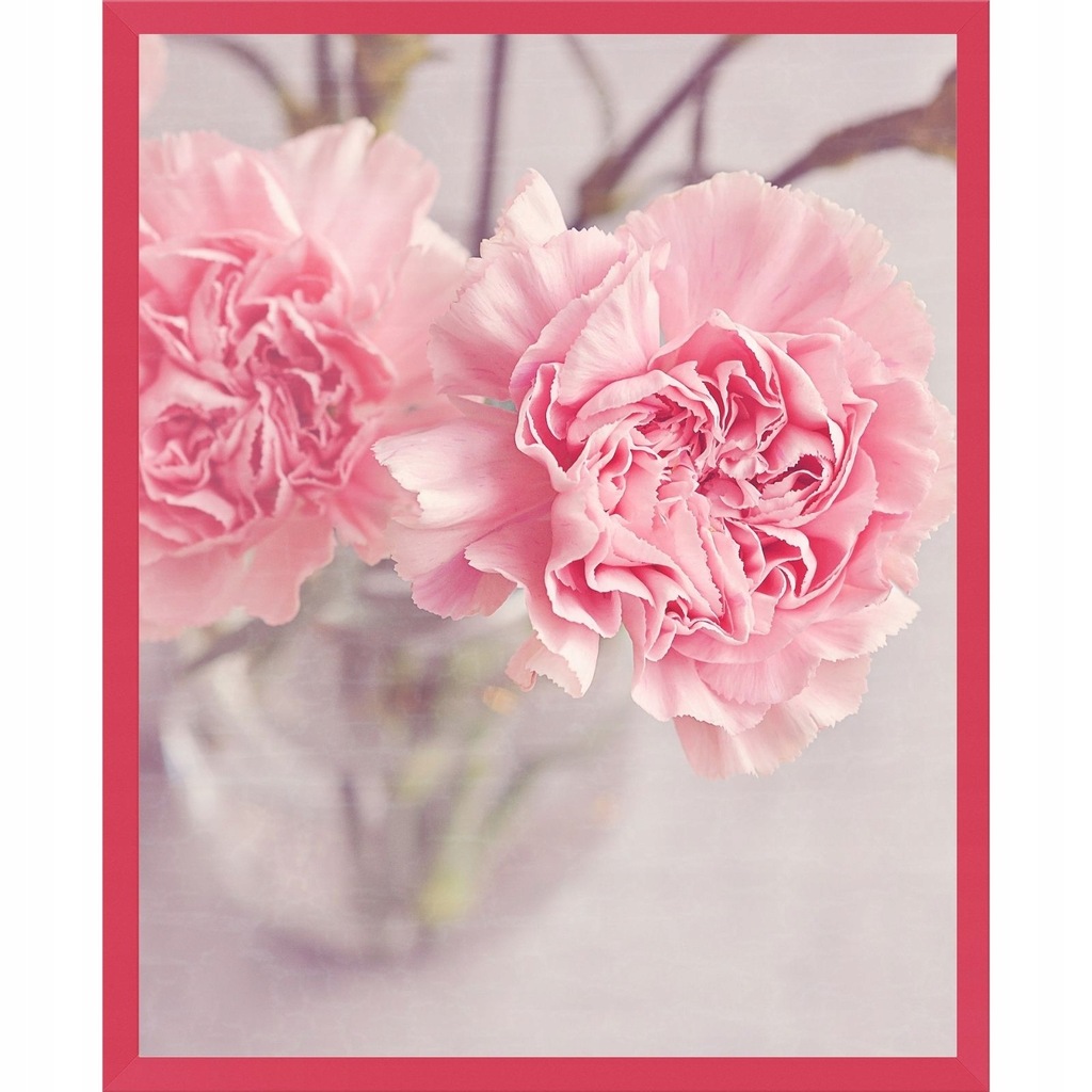 Ramka na zdjęcia 40x50 cm amarantowa FOTO RAMA róż