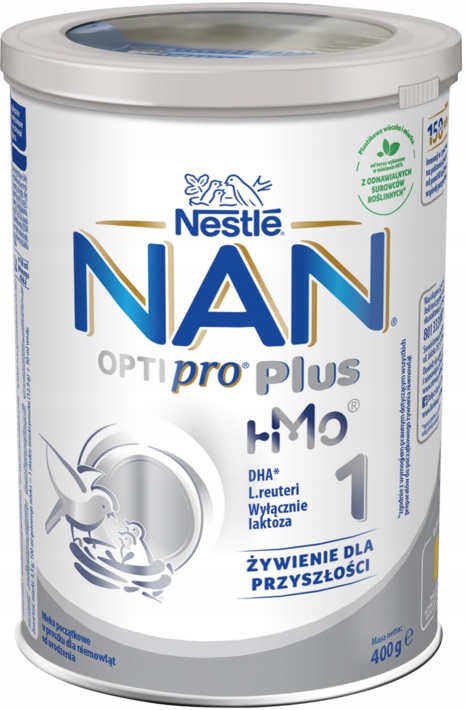 Nestle NAN Optipro 1 Plus Mleko Początkowe 400g
