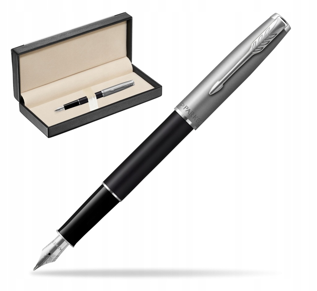Pióro wieczne Parker Sonnet Blasted Metal Black