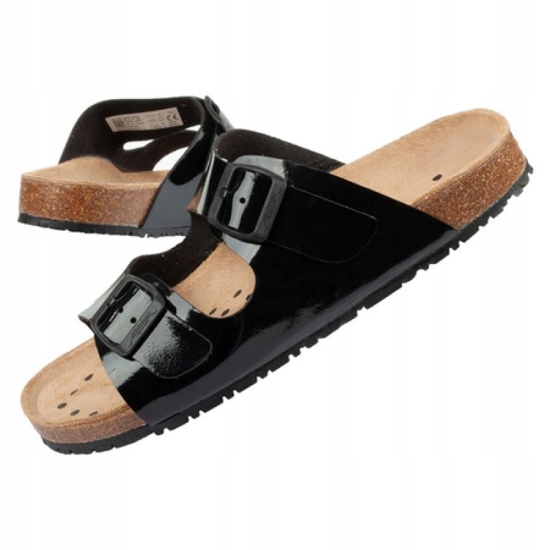 Klapki Abeba Sandals Black W 8088 r.37