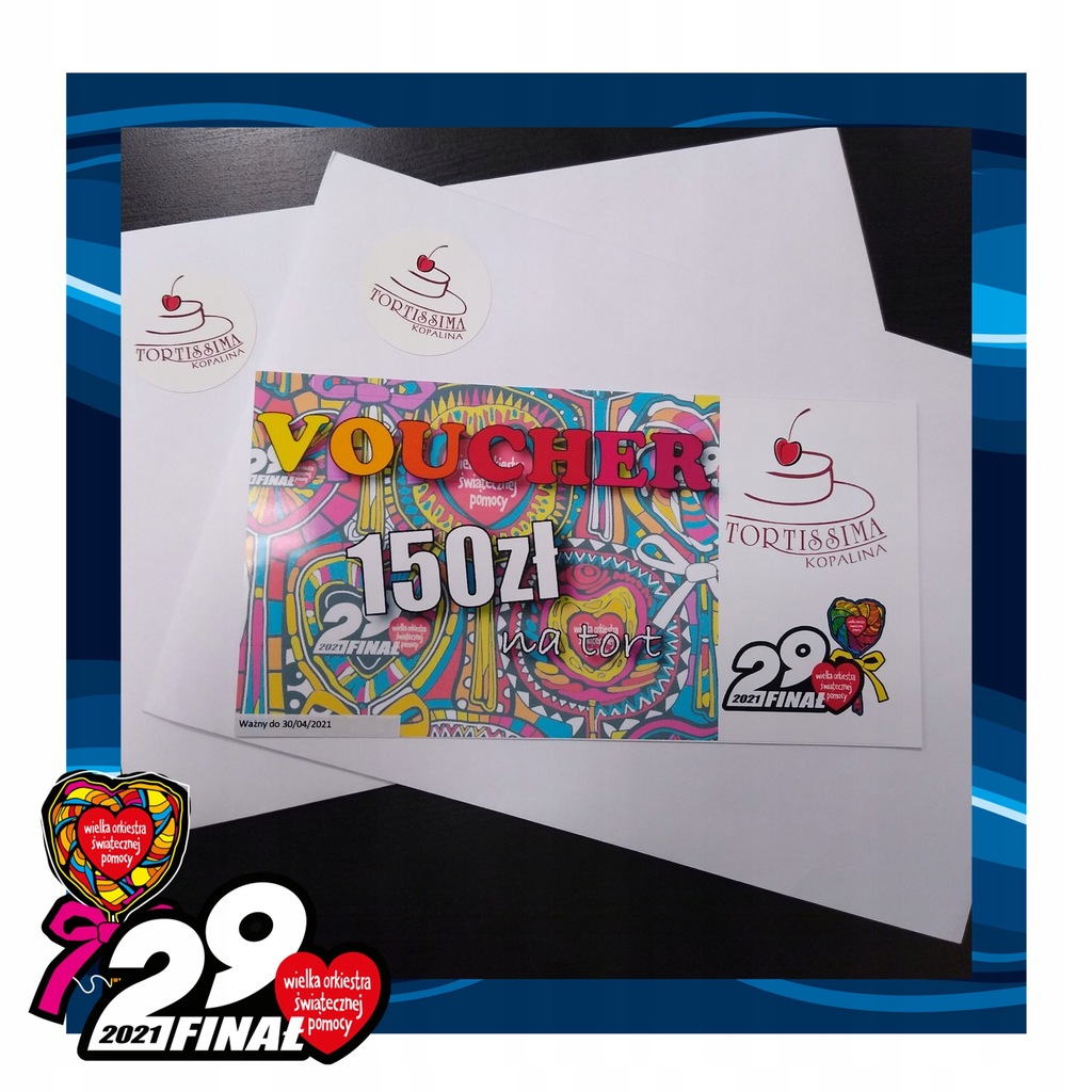 TORTISSIMA KOPALINA Voucher na tort Sztab #5745
