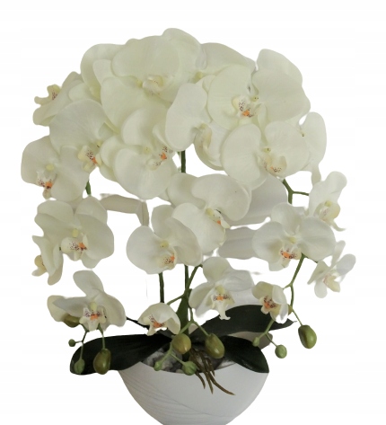 STORCZYK SZTUCZNY DUŻY jak żywy ORCHIDEA 3 PĘDOWY