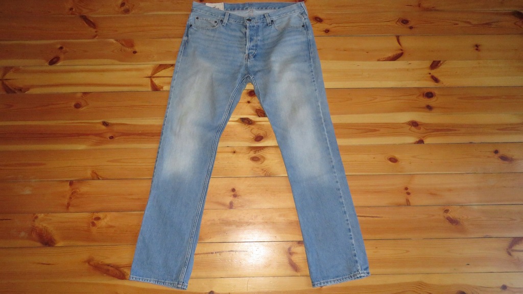 Hollister jasny denim r. W 34 L 32 pas 92 cm